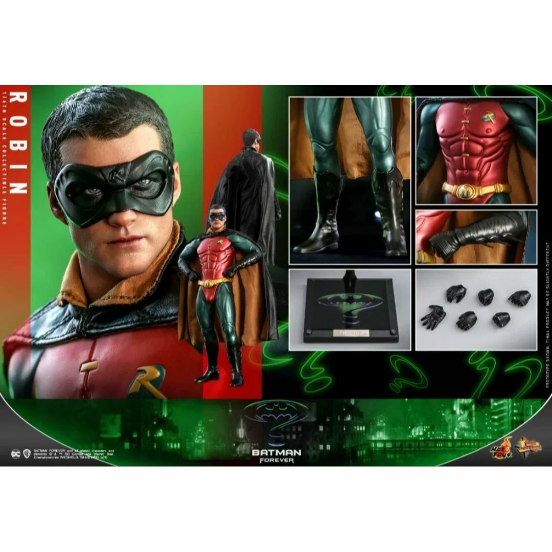 ホットトイズ 1/6 『バットマン フォーエヴァー』 ロビン フィギュア ホットトイズ 1/6 『バットマン フォーエヴァー』 ロビン フィギュア