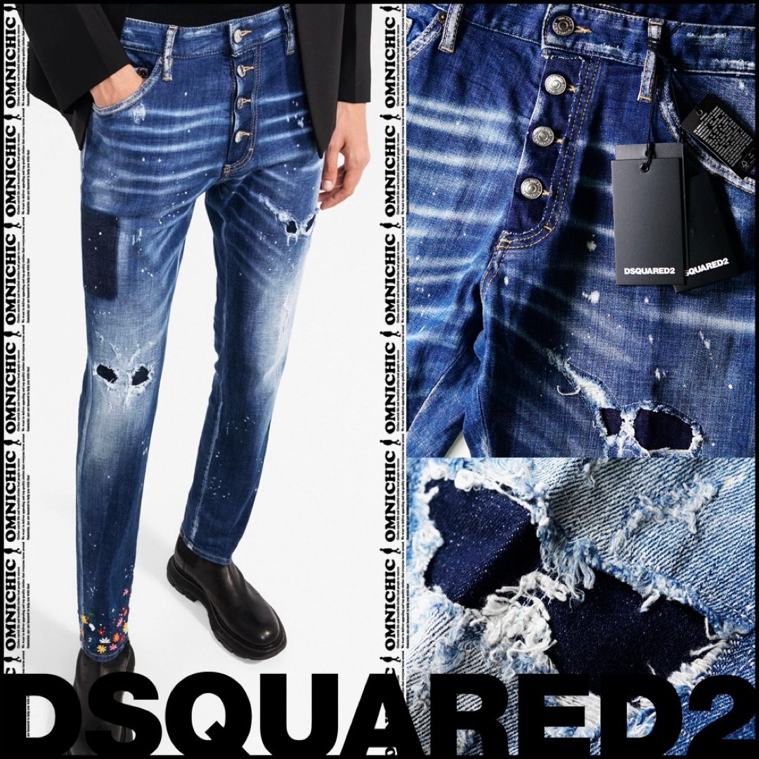 新品151,800円DSQUARED2ディースクエアードCOOLGUYデニム48 新品151,800円DSQUARED2ディースクエアードCOOLGUYデニム48
