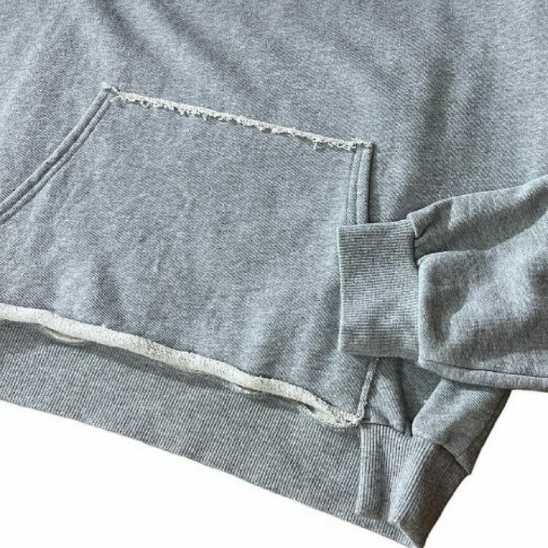 美品 セリーヌ 21ss 裾カットオフ スタッズ ロゴ パーカー 希少 美品 セリーヌ 21ss 裾カットオフ スタッズ ロゴ パーカー 希少