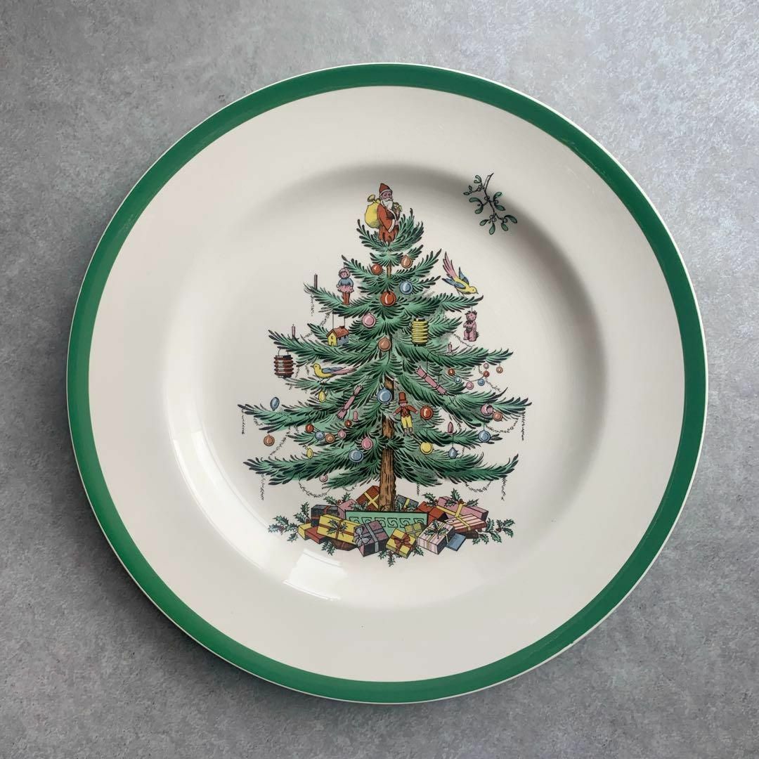 Spode - SPODE スポード イギリス製 クリスマスツリー プレート Spode - SPODE スポード イギリス製 クリスマスツリー プレート
