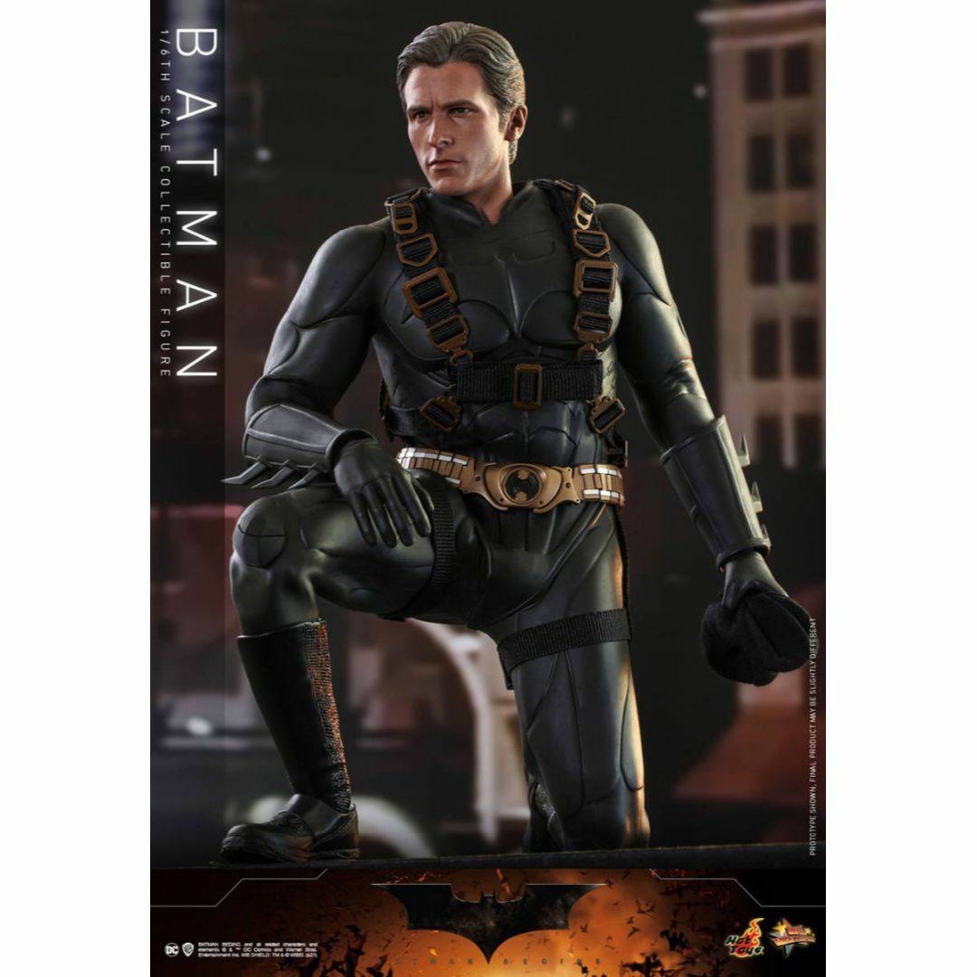 ホットトイズ 1/6 バットマン ビギンズ バットマン (2.0版)の ホットトイズ 1/6 バットマン ビギンズ バットマン (2.0版)の