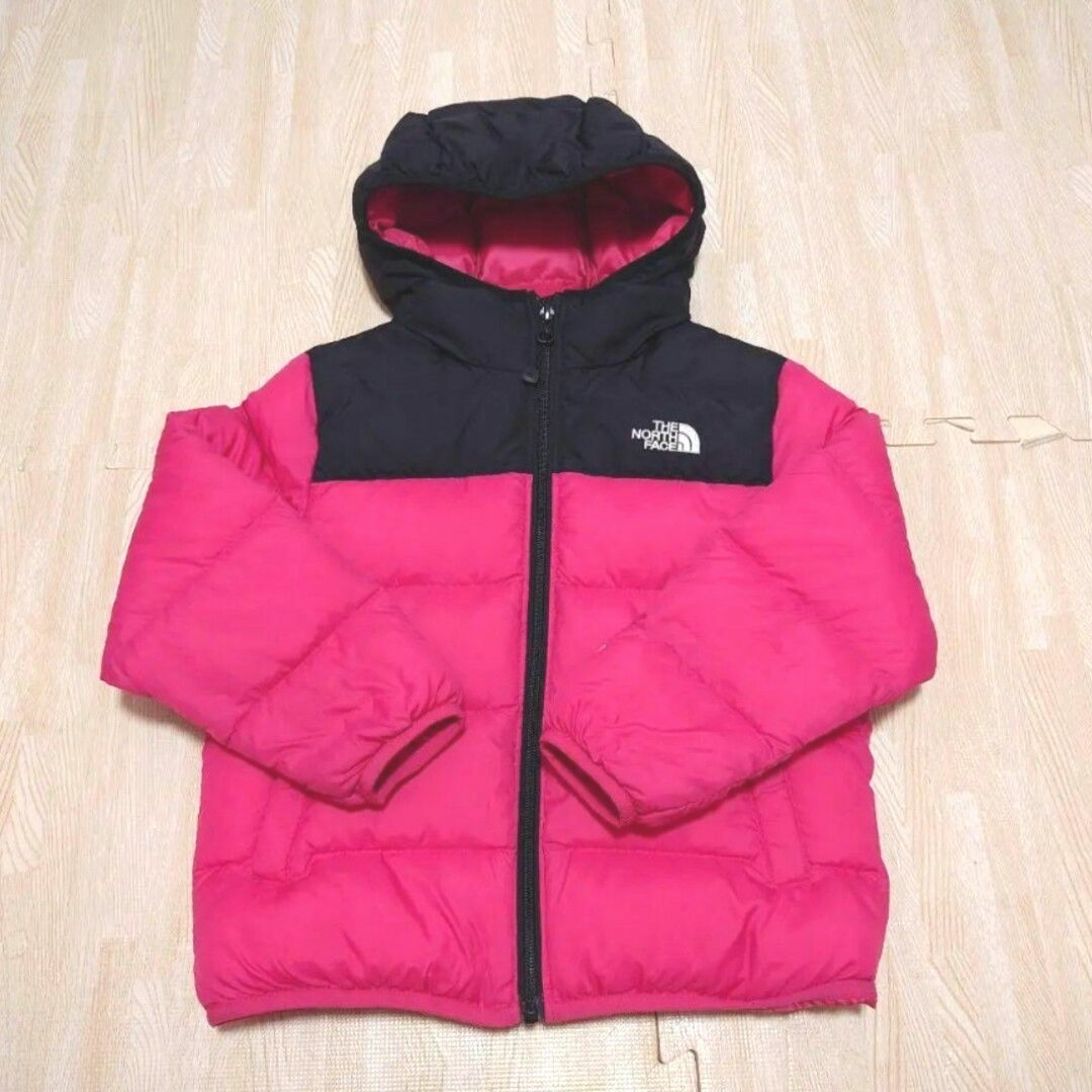 THE NORTH FACE(ザノースフェイス)のTHENORTHFACE♡ダウン♡ジャンパー♡120 キッズ/ベビー/マタニティのキッズ服女の子用(90cm~)(ジャケット/上着)の商品写真