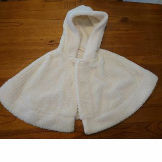 ニシマツヤ(西松屋)のポップコーンフリースマント　80〜95cm 西松屋　CLASSIC (ジャケット/コート)