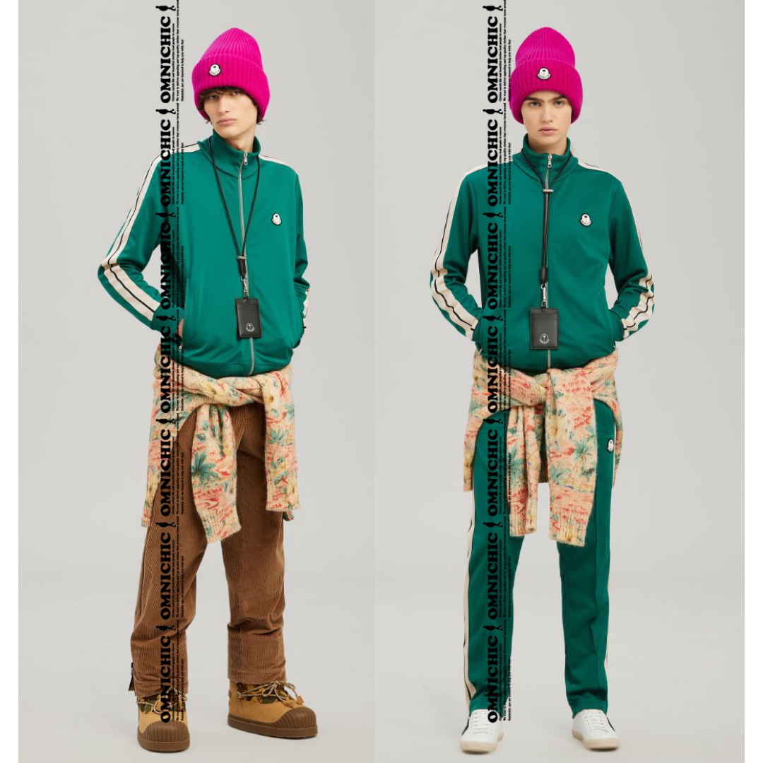MONCLER - MONCLER モンクレールパームエンジェルスロゴジップ MONCLER - MONCLER モンクレールパームエンジェルスロゴジップ
