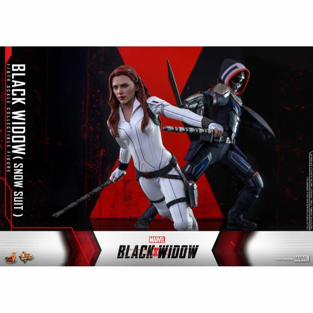 ホットトイズ 1/6 ブラック ウィドウ スノースーツ版 ホットトイズ 1/6 ブラック ウィドウ スノースーツ版