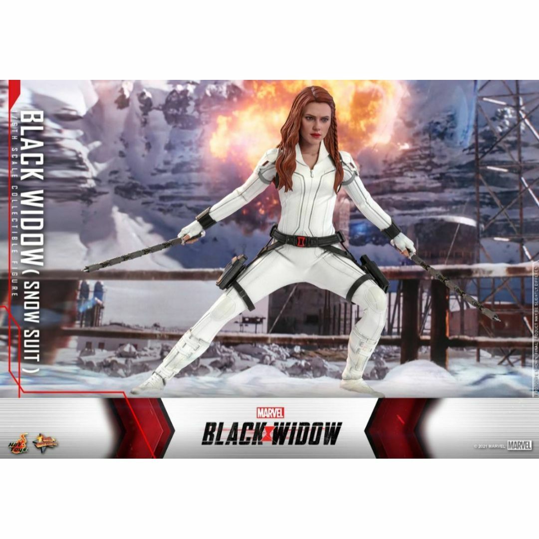 ホットトイズ 1/6 ブラック ウィドウ スノースーツ版 ホットトイズ 1/6 ブラック ウィドウ スノースーツ版