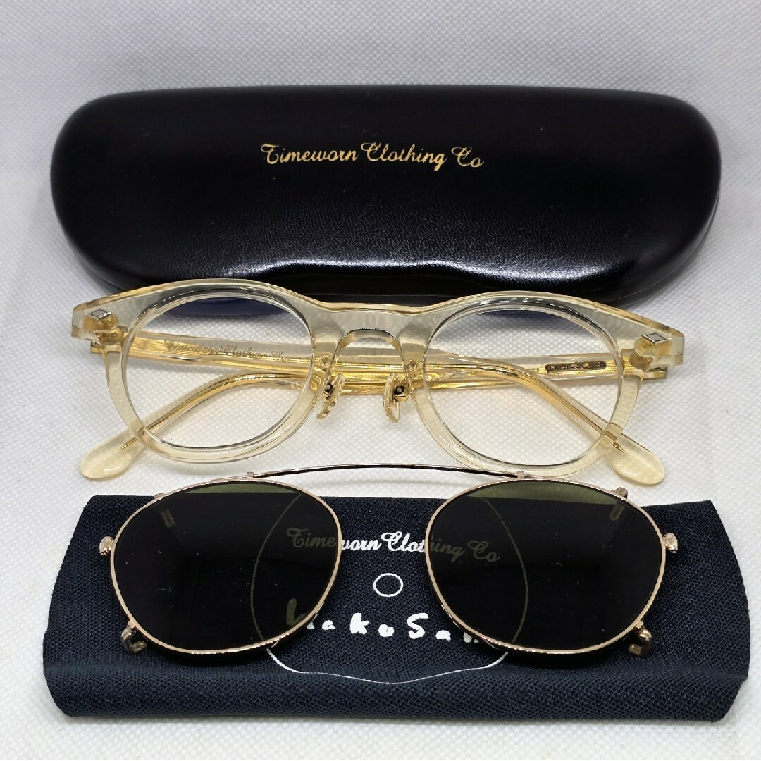 timeworn clothing 白山眼鏡店 BOSTON クリップオン ボストン timeworn clothing 白山眼鏡店 BOSTON クリップオン ボストン