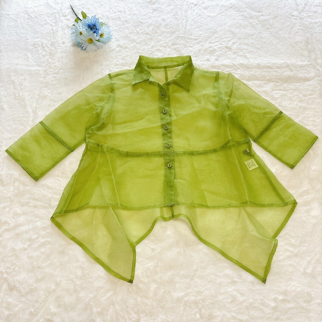 トクコプルミエヴォル TOKUKO 1er VOL シアーシャツ シースルー トクコプルミエヴォル TOKUKO 1er VOL シアーシャツ シースルー