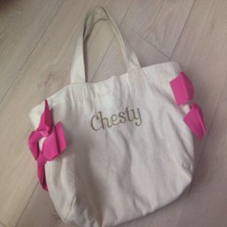 チェスティ(Chesty)のChesty♡エコバック ピンク(エコバッグ)