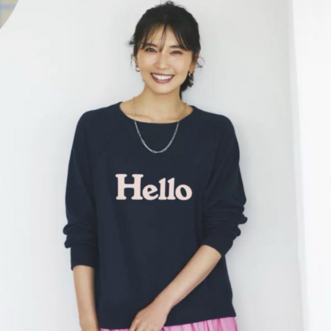 マディソンブルー helloトレーナー マディソンブルー helloトレーナー