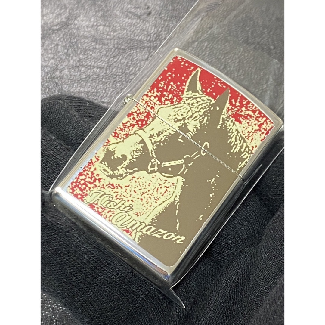 zippo ヒシアマゾン 限定品 競馬 希少モデル ヴィンテージ 1997年製 zippo ヒシアマゾン 限定品 競馬 希少モデル ヴィンテージ 1997年製
