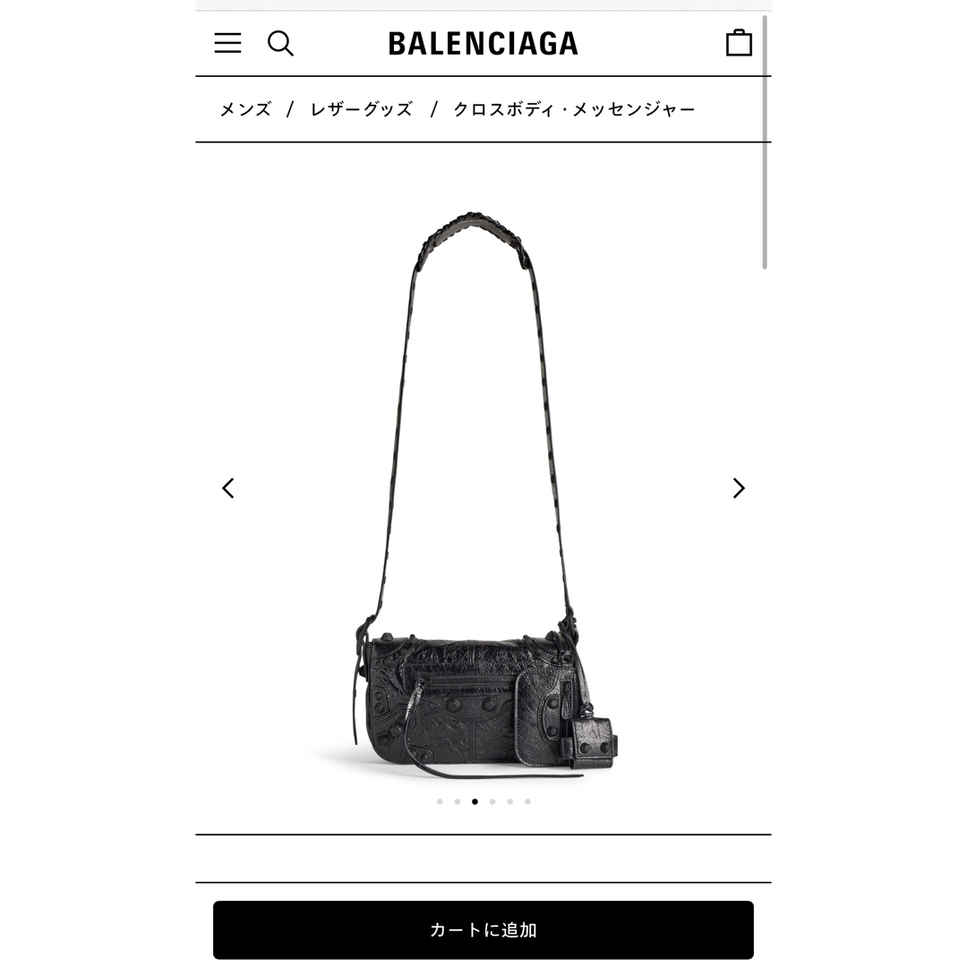 BALENCIAGA - BALENCIAGA LE CAGOLE XS フラップバッグの通販 by BALENCIAGA - BALENCIAGA LE CAGOLE XS フラップバッグの通販 by