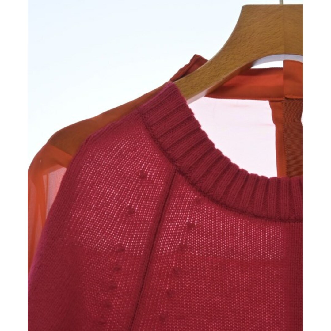 sacai サカイ ワンピース 赤xオレンジ 1(S位) 0357924O0042 sacai サカイ ワンピース 1(S位) 赤xオレンジ 【古着】