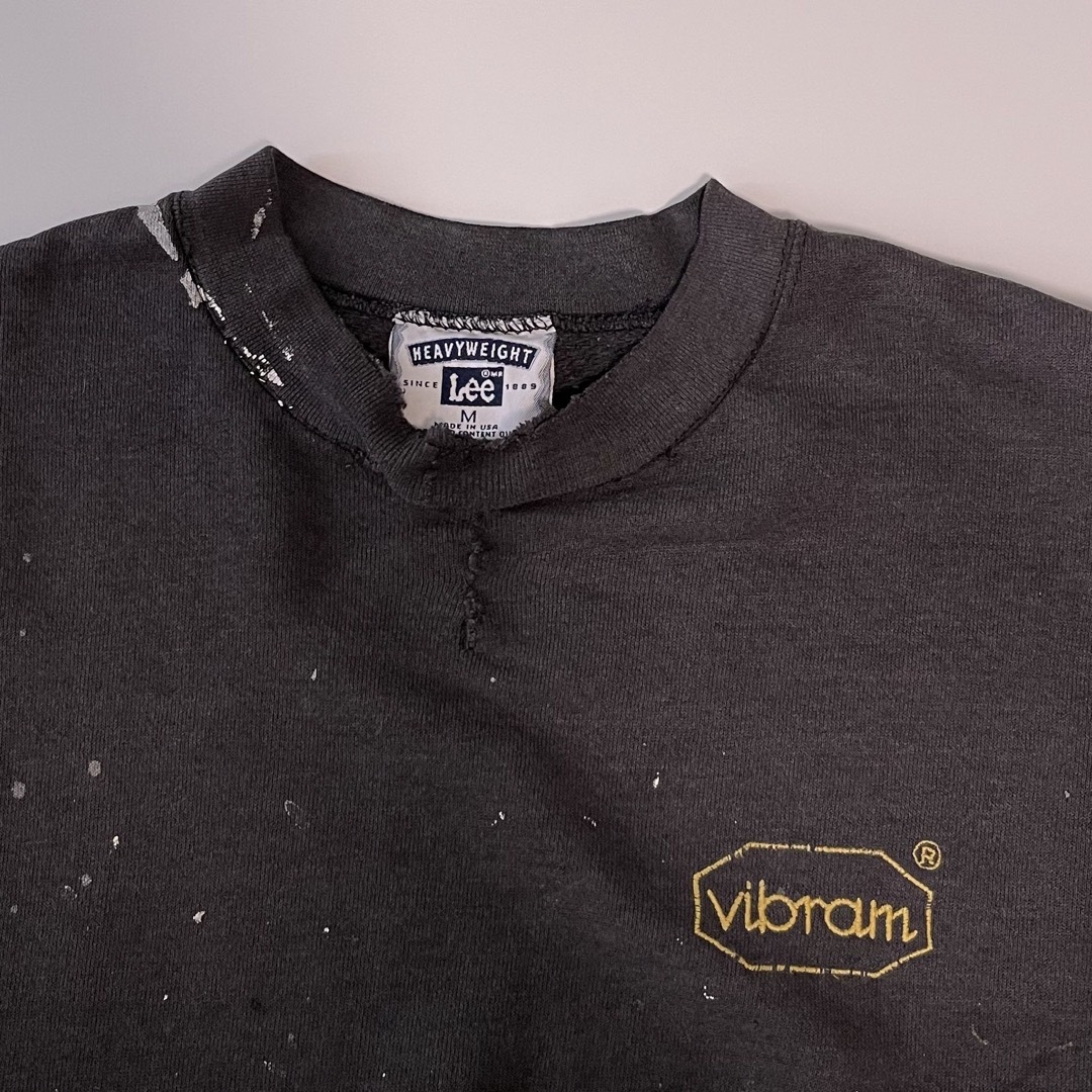 vibram - 【襤褸】vintage 90s Vibram 刺繍 スウェット の通販 vibram - 【襤褸】vintage 90s Vibram 刺繍 スウェット の通販