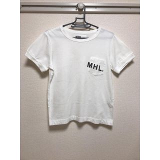 マーガレットハウエル(MARGARET HOWELL)のMHL✳︎プリントTシャツ/白(Tシャツ(半袖/袖なし))