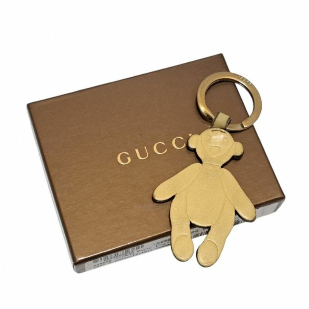 GUCCI - グッチ キーホルダー キーリング テディベア くま ベア GUCCI - グッチ キーホルダー キーリング テディベア くま ベア