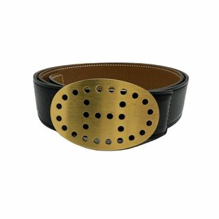 エルメス(HERMES)のエルメス/HERMES/ベルト/エブリン/カーフ×トゴ/ブラック×ブラウン/□L刻印【SA7927】(ベルト)