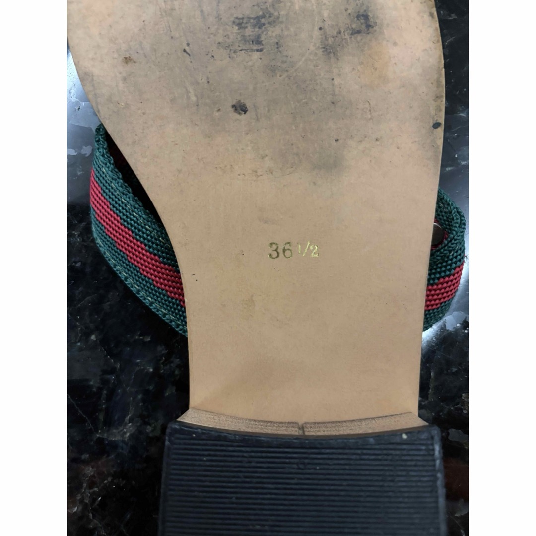 GUCCI - 美品 GUCCI ミュール サンダル 36.1/2約23.5cmベージュ GUCCI - 美品 GUCCI ミュール サンダル 36.1/2約23.5cmベージュ
