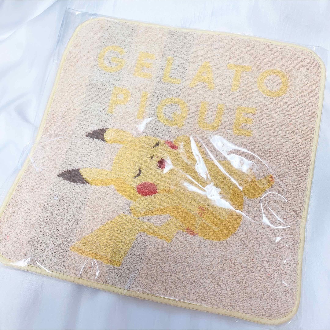 gelato pique - ジェラピケ ポケモンスリーブ タオル ピカチュウ gelato pique - ジェラピケ ポケモンスリーブ タオル ピカチュウ