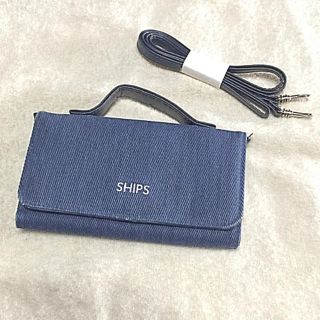 シップス(SHIPS)の新品❤️SHIPS スマホも入れられる ミニバッグ(その他)