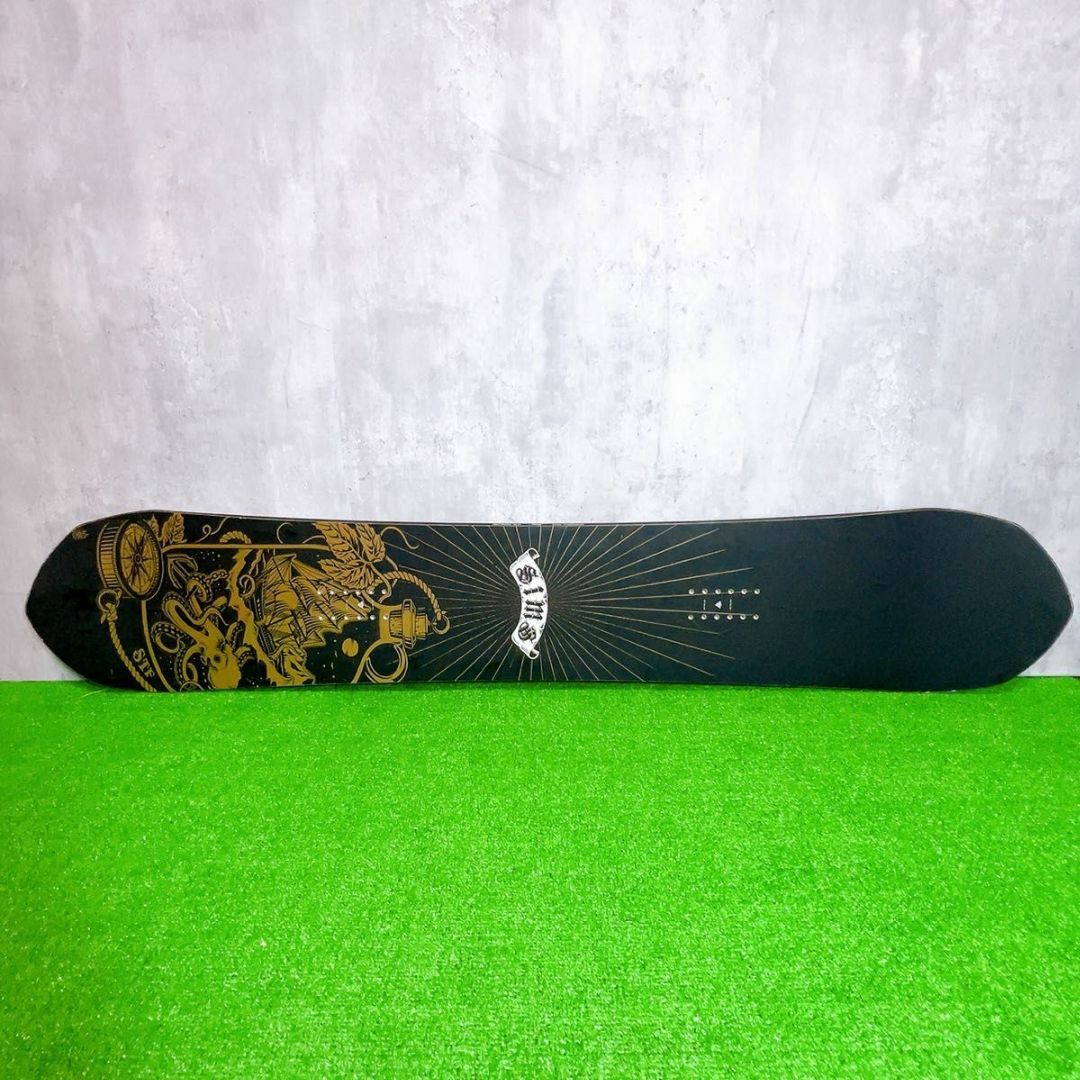 SIMS STF スノーボード 156cm キャンバー ボード板 SIMS STF スノーボード 156cm キャンバー ボード板