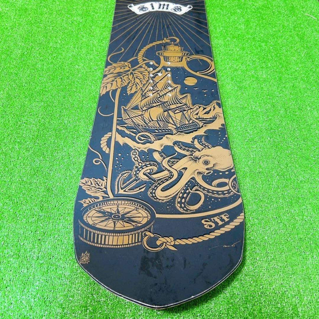 SIMS STF スノーボード 156cm キャンバー ボード板 SIMS STF スノーボード 156cm キャンバー ボード板