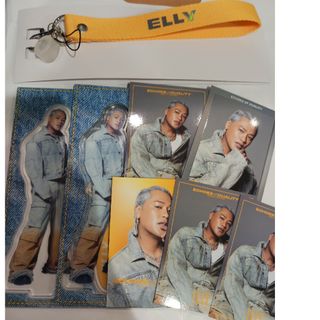 ELLY　マルチストラップ　フォトカード　アクリルスタンド　セット(ミュージシャン)
