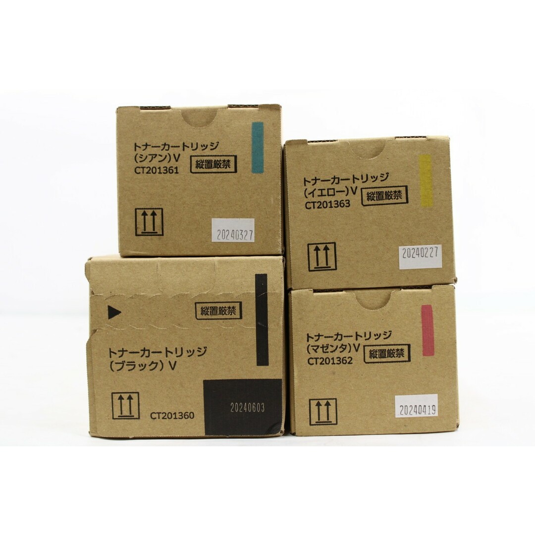 未使用 フジゼロックス 純正 トナー CT201360 / 201361 / 201362 未使用 フジゼロックス 純正 トナー CT201360 / 201361 / 201362