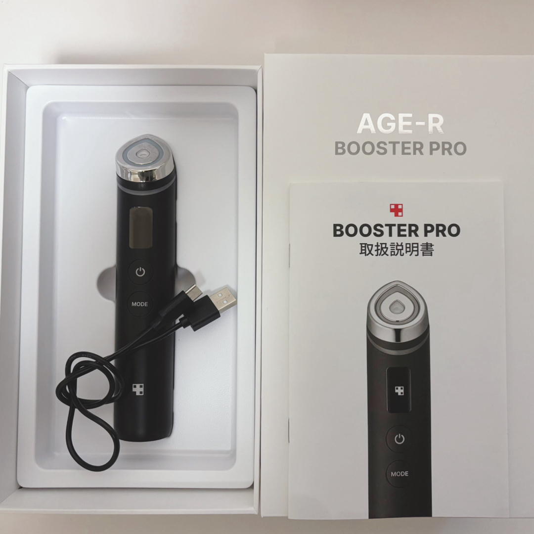 Medicube AGE-R BOOSTER 臭い PRO 美顔器 Medicube AGE-R BOOSTER 臭い PRO 美顔器
