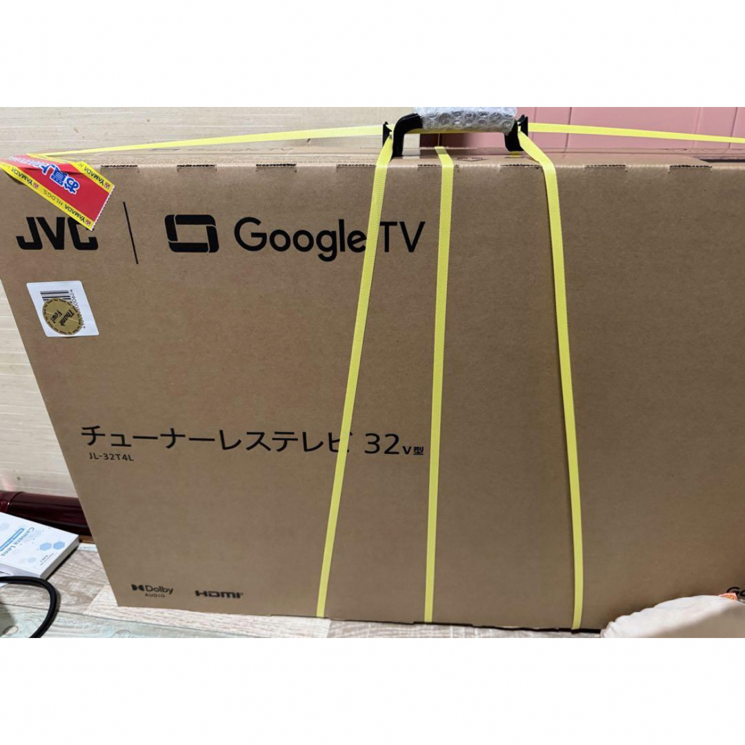 JVC 32V型 チューナーレステレビ JL-32T4L Google TV(楽天市場 JVC 32V型 チューナーレステレビ JL-32T4L Google TV(楽天市場