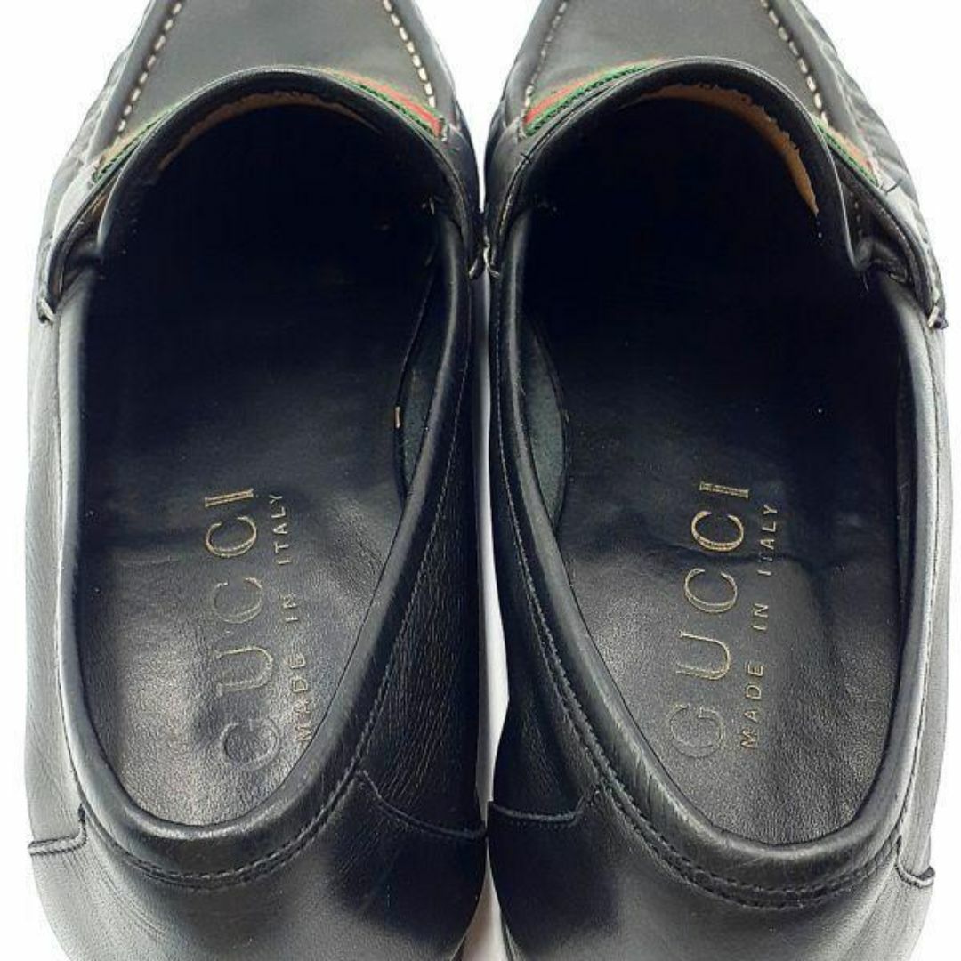 グッチ GUCCI ローファー 靴 シューズ シェリーライン 40 1/2E グッチ GUCCI ローファー 靴 シューズ シェリーライン 40 1/2E