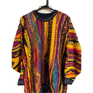 COOGI - 超レア 異次元のデザイン 芸術 フィッシュ柄 人物柄 COOGI - 超レア 異次元のデザイン 芸術 フィッシュ柄 人物柄