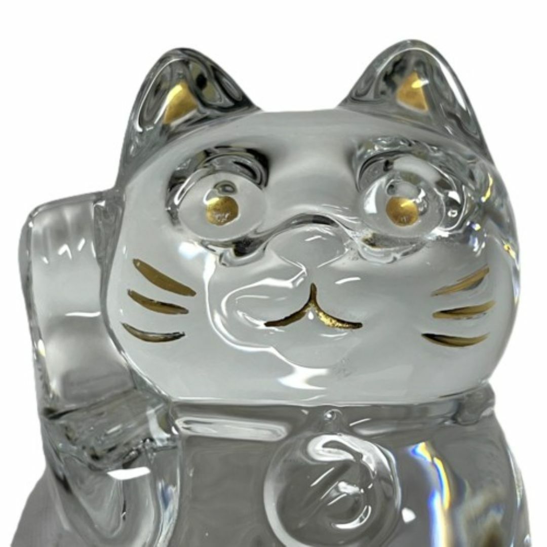 Baccarat バカラ まねき猫 2607786 クリスタルガラス クリア Baccarat バカラ まねき猫 2607786 クリスタルガラス クリア