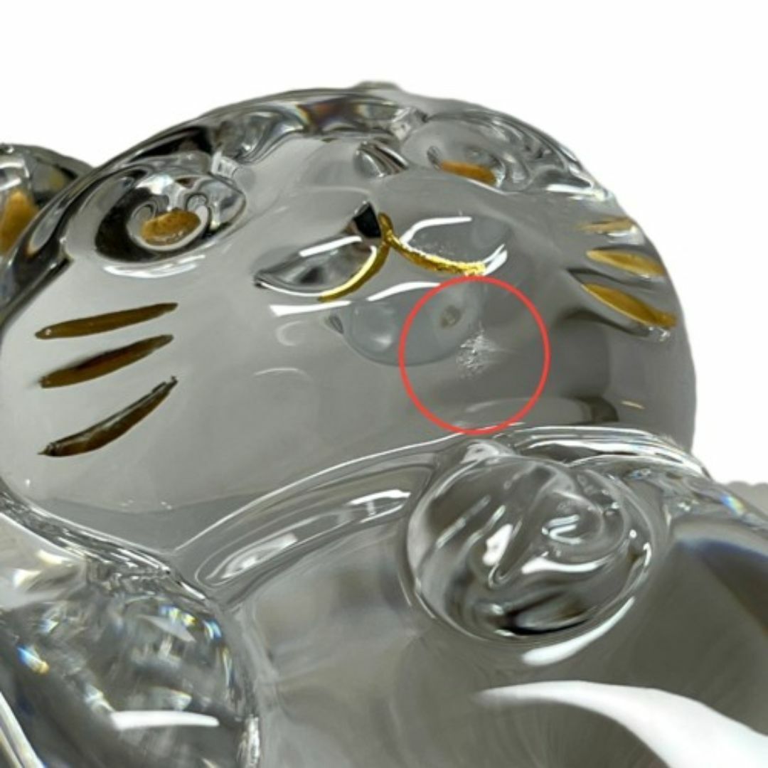Baccarat バカラ まねき猫 2607786 クリスタルガラス クリア Baccarat バカラ まねき猫 2607786 クリスタルガラス クリア