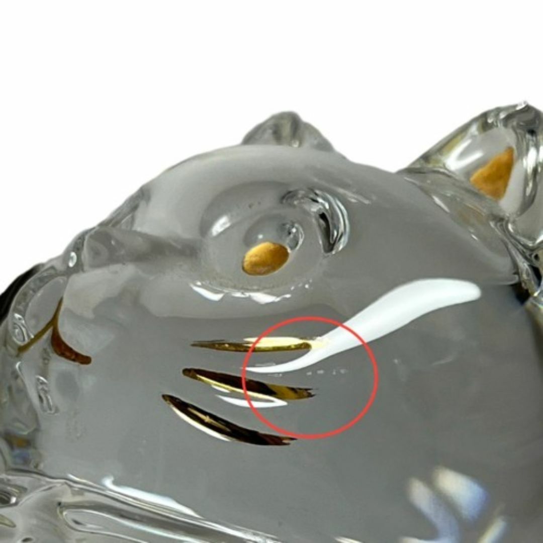 Baccarat バカラ まねき猫 2607786 クリスタルガラス クリア Baccarat バカラ まねき猫 2607786 クリスタルガラス クリア