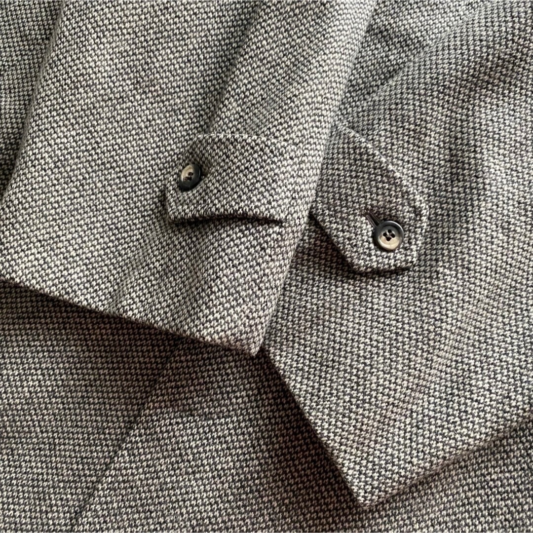 三越 - 高級カシミヤ混○美品○英国調ハウンドトゥース柄 ステン 三越 - 高級カシミヤ混○美品○英国調ハウンドトゥース柄 ステン