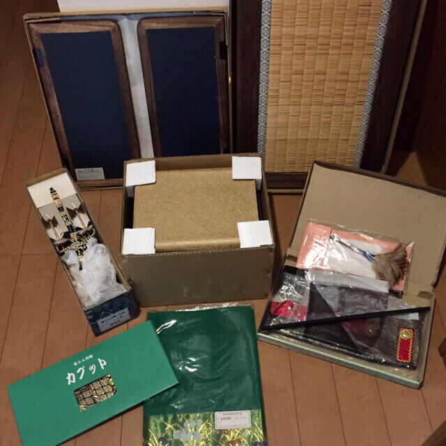五月人形*兜飾り*本金箔押木札・メノウ宝石鑑別書付き*15号兜 五月人形*兜飾り*本金箔押木札・メノウ宝石鑑別書付き*15号兜