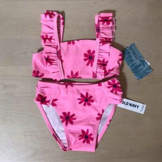 オールドネイビー(Old Navy)のオールドネイビー♡花柄♡肩フリル♡水着(水着)