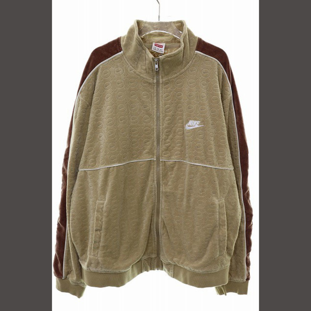 Supreme - SUPREME × NIKE 21SS ベロア トラック ジャケット XL Supreme - SUPREME × NIKE 21SS ベロア トラック ジャケット XL