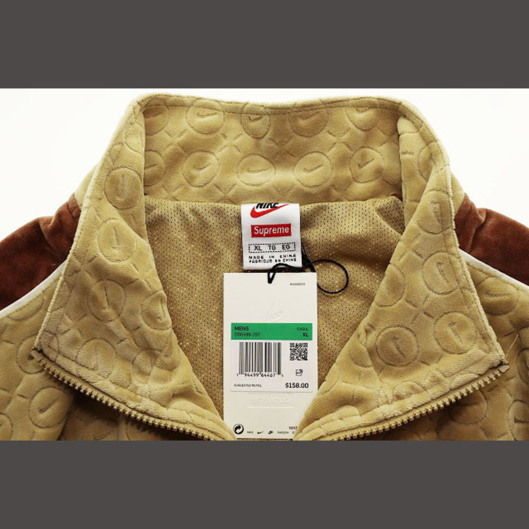 Supreme - SUPREME × NIKE 21SS ベロア トラック ジャケット XL Supreme - SUPREME × NIKE 21SS ベロア トラック ジャケット XL
