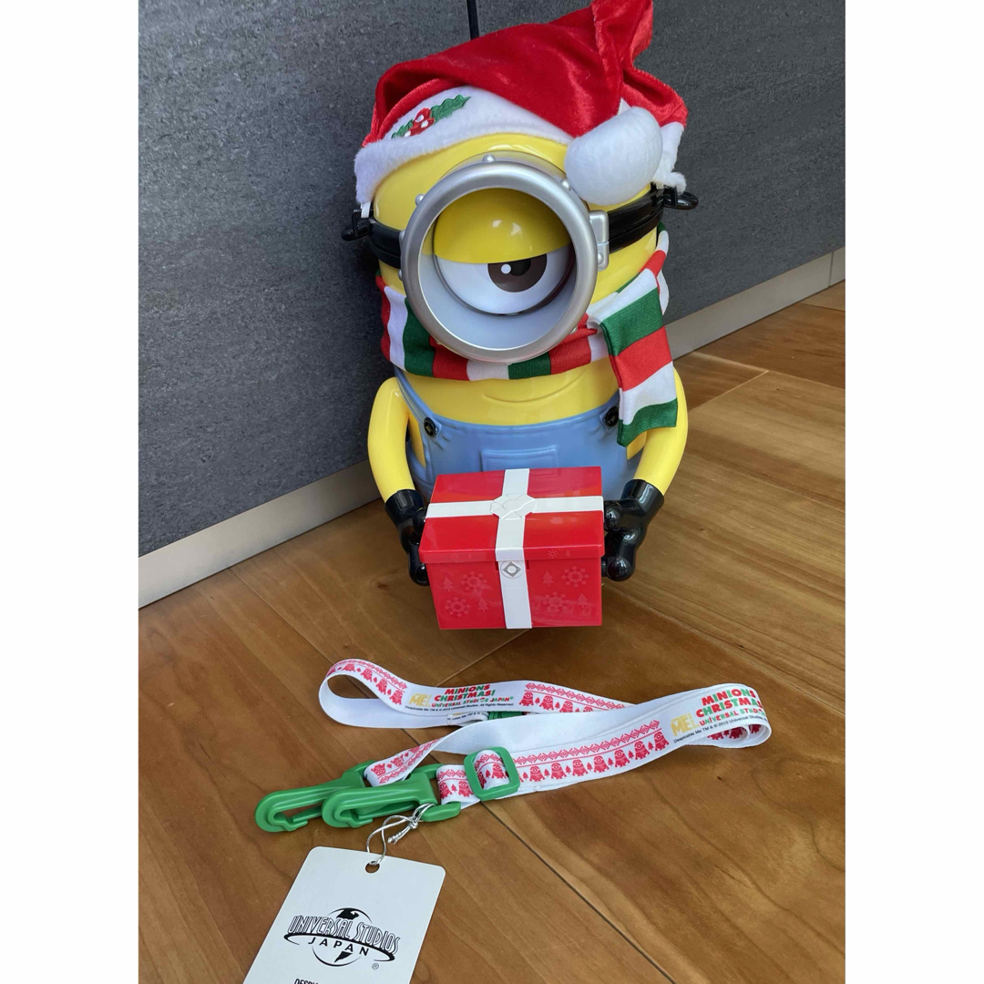 USJ - USJ ミニオン クリスマスポップコーンバケツの通販 by a's USJ - USJ ミニオン クリスマスポップコーンバケツの通販 by a's