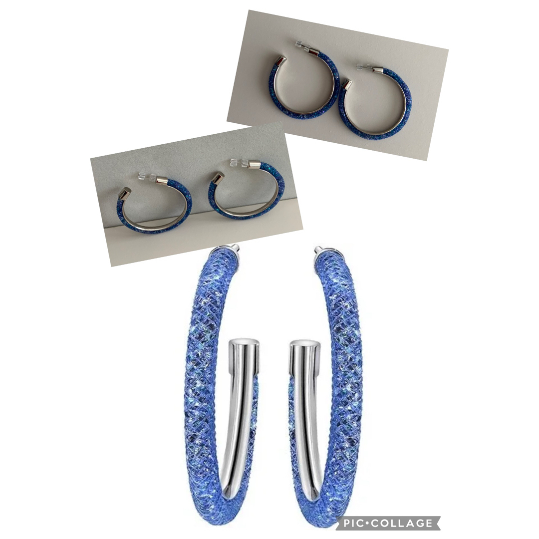 SWAROVSKI - 【SWAROVSKI 】『Stardust Blue 』ピアスの通販 by フルーツ大福's shop|スワロフスキーならラクマ SWAROVSKI - 【SWAROVSKI 】『Stardust Blue 』ピアスの通販 by フルーツ大福's shop|スワロフスキーならラクマ