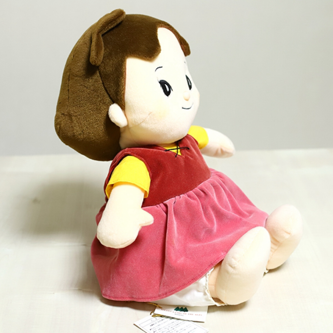 アルプスの少女ハイジ 公式ぬいぐるみ ハイジM 高さ30㎝ タグ アルプスの少女ハイジ 公式ぬいぐるみ ハイジM 高さ30㎝ タグ