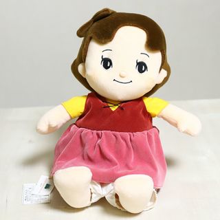 アルプスの少女ハイジ　公式ぬいぐるみ　ハイジM 高さ30㎝　タグあり(ぬいぐるみ)