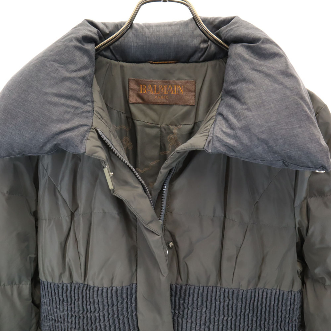 BALMAIN - バルマン ダウンジャケット L グレー BALMAIN BALMAIN - バルマン ダウンジャケット L グレー BALMAIN