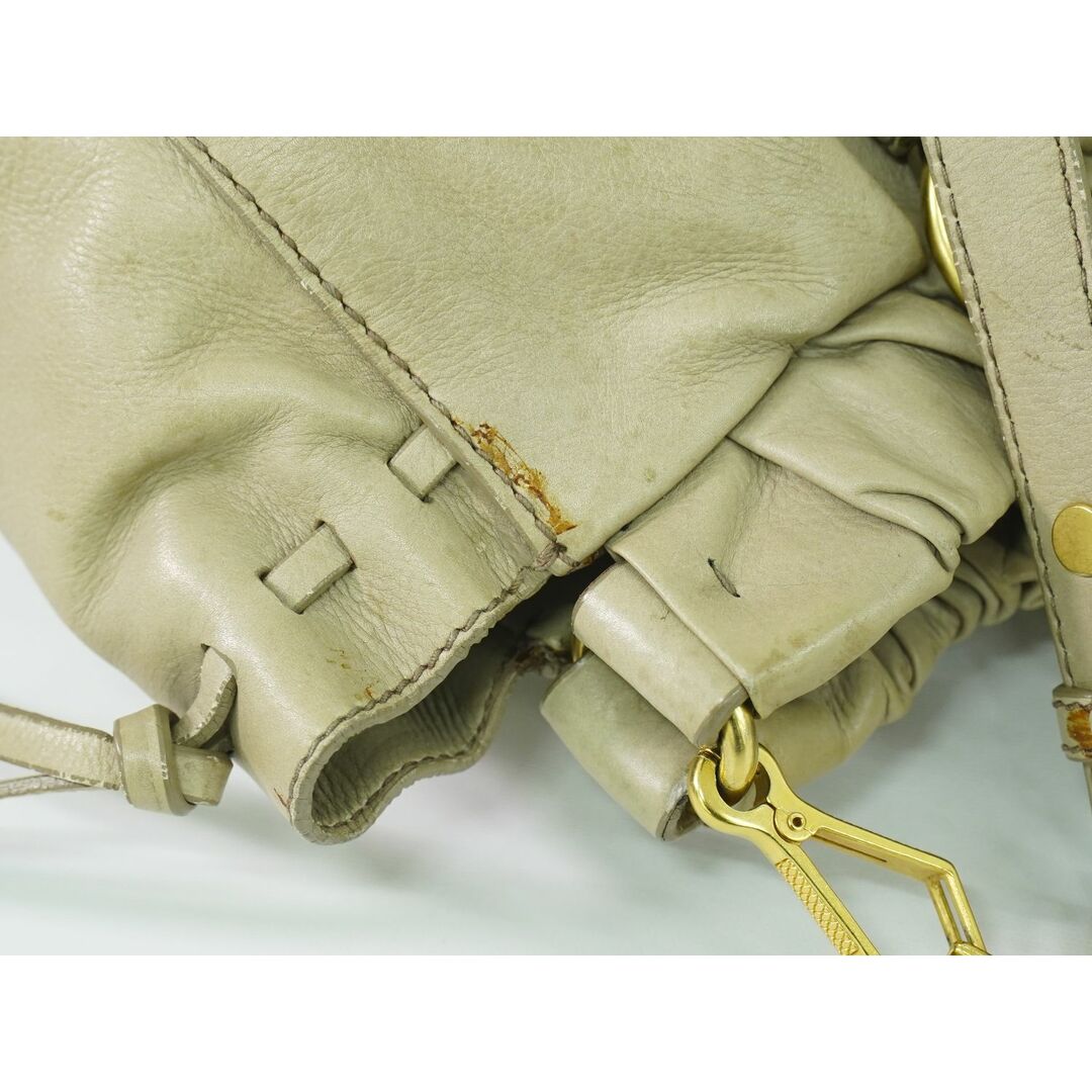 MIU MIU - 本物 ミュウミュウ MIU MIU 2WAY ショルダーバッグ MIU MIU - 本物 ミュウミュウ MIU MIU 2WAY ショルダーバッグ