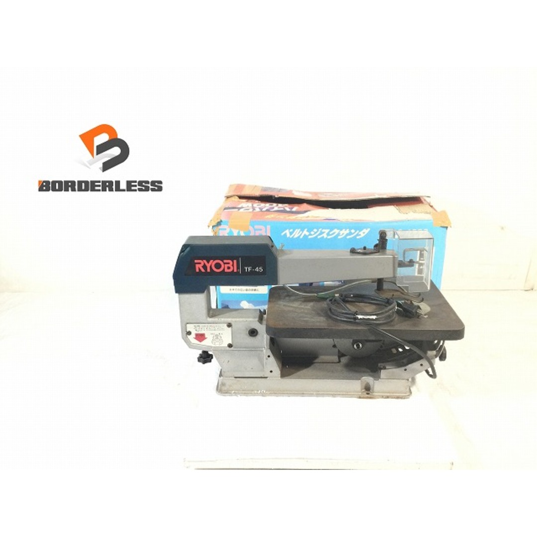 ☆品☆ RYOBI リョービ 100V ベルトジスクサンダ BDS-1000 ☆品☆ RYOBI リョービ 100V ベルトジスクサンダ BDS-1000