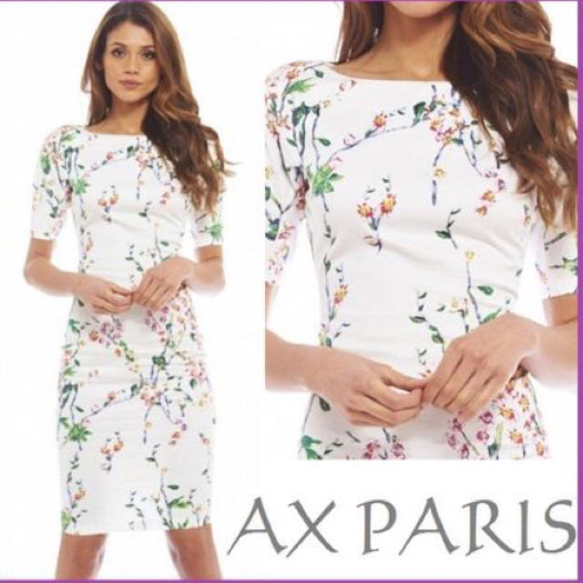 AX PARIS FLORAL DRESSレディース