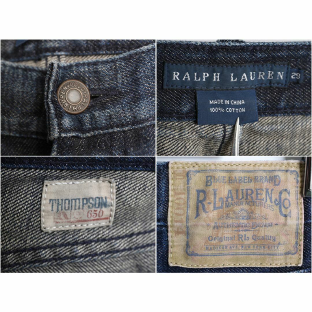 ヴィンテージ 加工 ラルフローレン デニム パンツ レディース 29 ヴィンテージ 加工 ラルフローレン デニム パンツ レディース 29