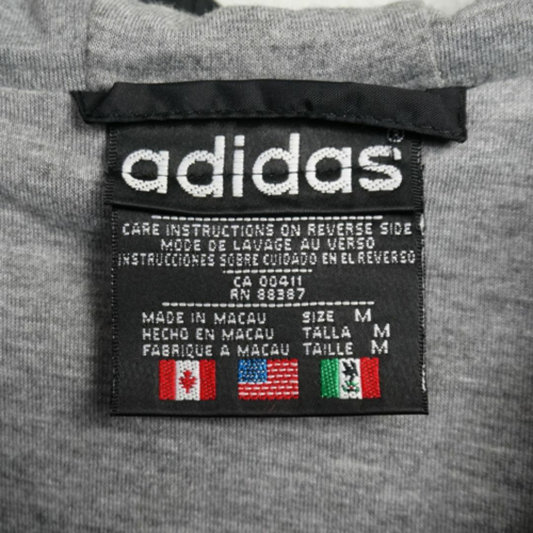 adidas - 古着 80s adidas ナイロンジャケット パーカー 万国旗 adidas - 古着 80s adidas ナイロンジャケット パーカー 万国旗